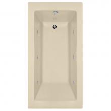 Hydro systems SYD6030ACOS-BON-RH - SYDNEY 6030 AC W/COMBO SYSTEM - SHALLOW DEPTH -BONE-RIGHT HAND