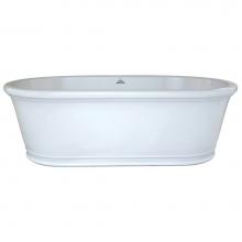 Hydro systems TRI6835HTO-WHI - TRIBECA 6835 METRO TUB ONLY-WHITE