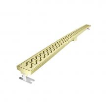 ACO ShowerDrain 37680 - 48'' (1200mm/47.25'') Hawaii Grate