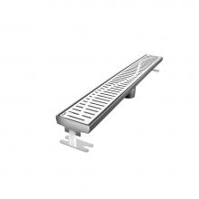 ACO ShowerDrain 37527 - 28'' (700mm/27.55'') Wave Grate