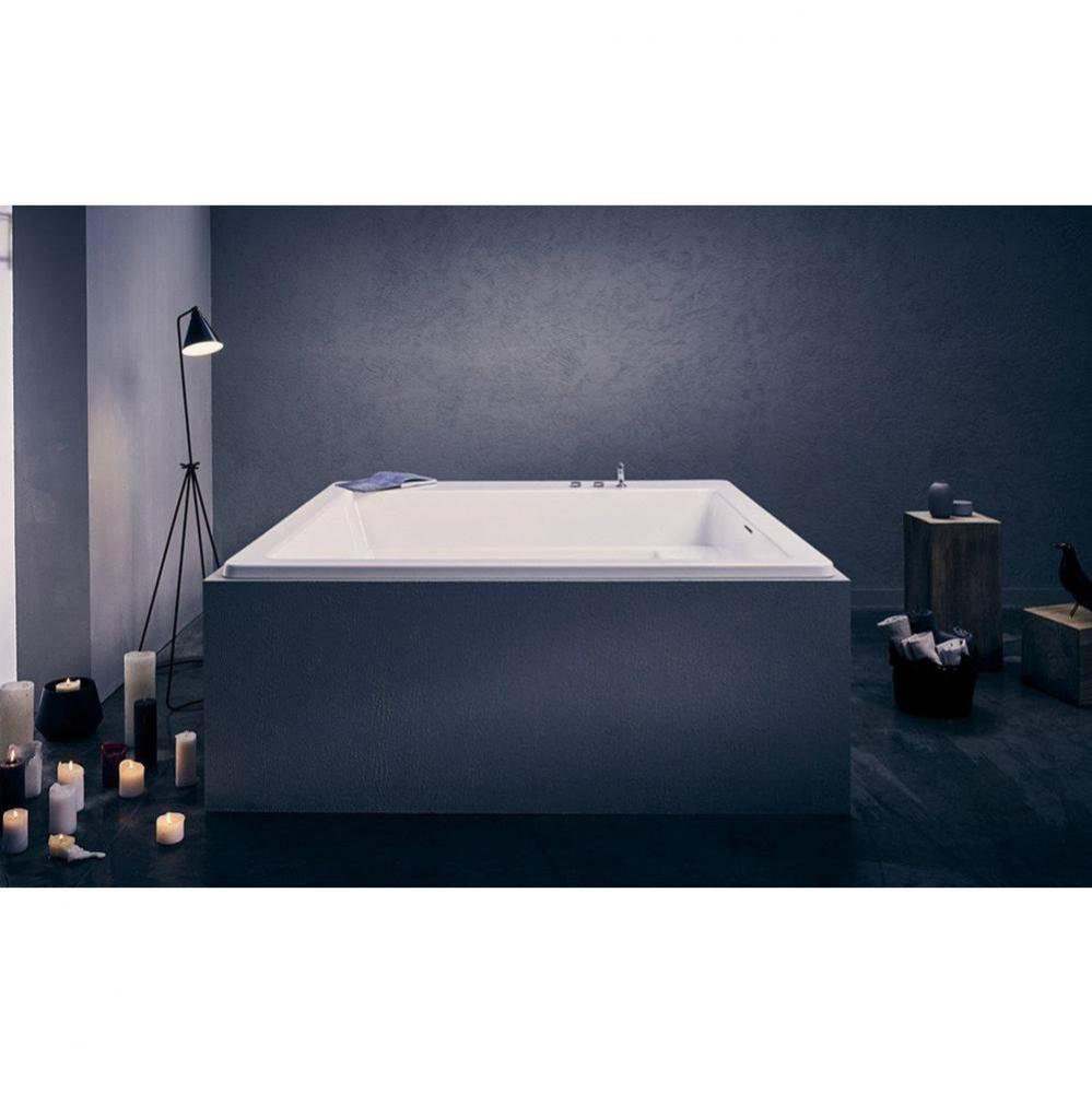 Aquatica Lacus-Wht Drop-In Acrylic Bathtub
