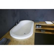 Aquatica Carol-Wht-Std - Aquatica Carol-Wht™ Drop In VelveX™ Bathtub - Fine Matte