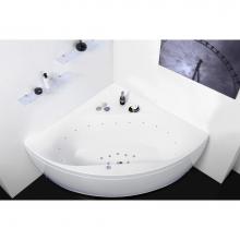 Aquatica Oliv-Wht-Rlx - Aquatica Olivia-Wht Relax Air Massage Bathtub