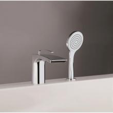 Aquatica Bollicine-D-121 - Aquatica Bollicine 2-Hole Deck Mounted Bath Filler (SKU-121) – Chrome