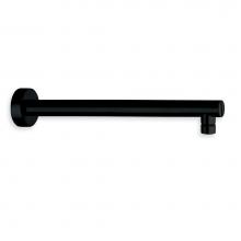 Aquatica PD917BM - High Wall-Mounted Shower Arm - Black Matte