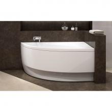 Aquatica Idea-L-Wht - Aquatica Idea-L-Wht Corner Acrylic Bathtub