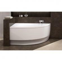 Aquatica Idea-R-Wht - Aquatica Idea-R-Wht Corner Acrylic Bathtub