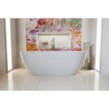 Aquatica PS014E - Aquatica Gloria 2 Freestanding Acrylic Bathtub