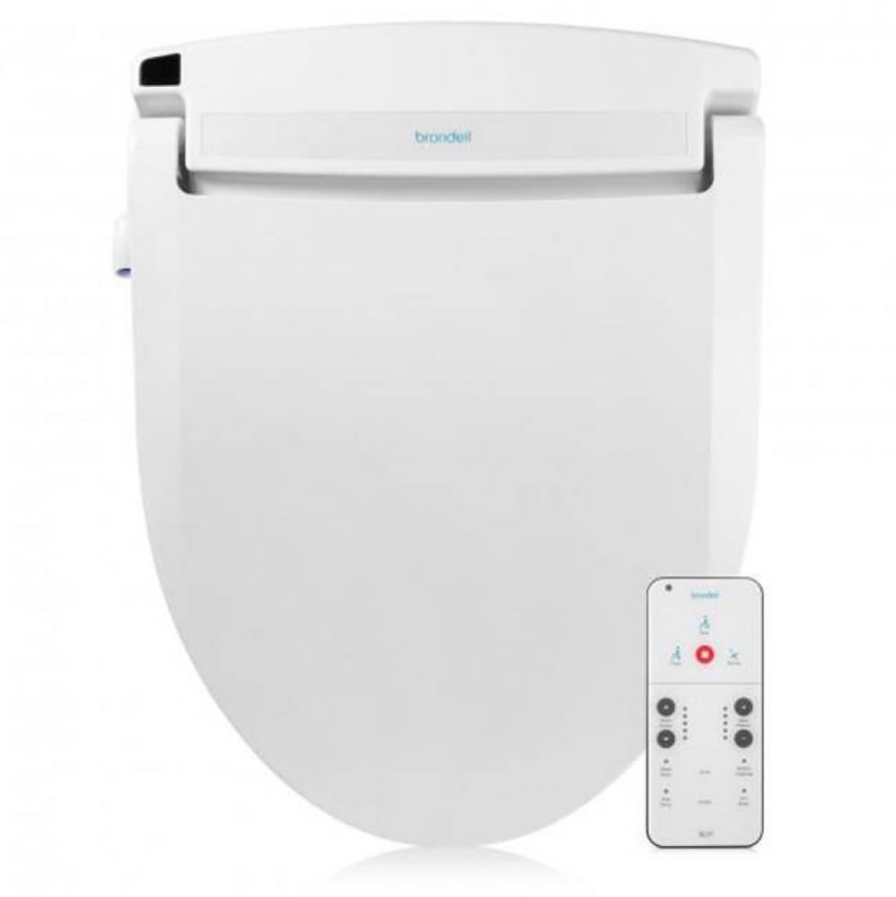Swash Select BL97 Remote Controlled Bidet Seat, Round White