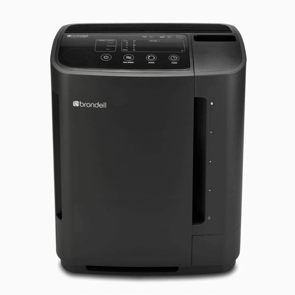 O2 Plus Revive TrueHEPA Air Purifier and Humidifier, Black