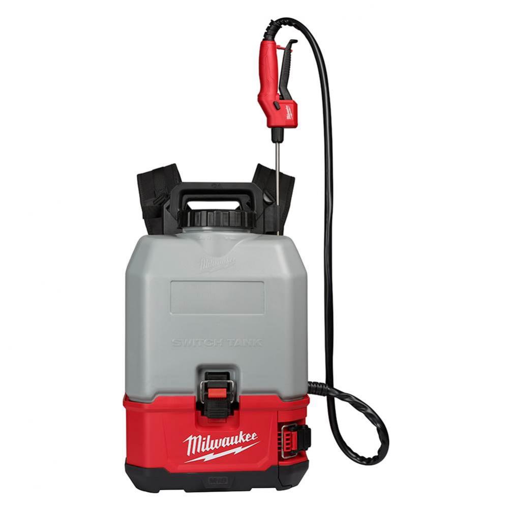 M18 Switch Tank 4-Gallon Backpack Concrete Sprayer Kit