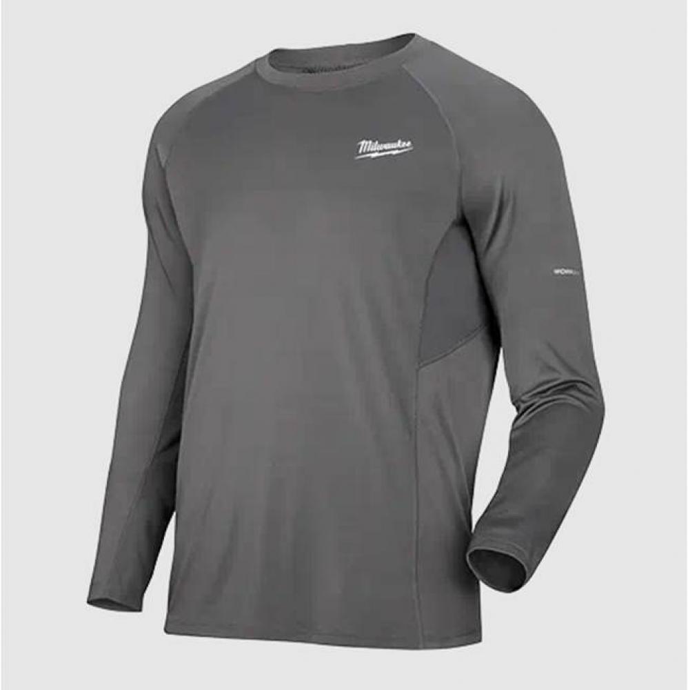 Workskin Midweight Base Layer - Gray 3X