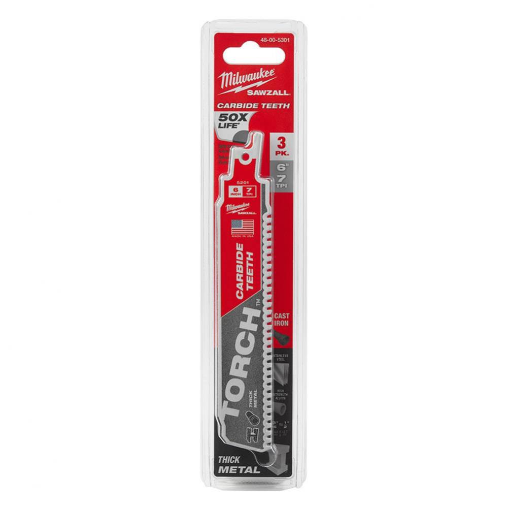 6In C-Torch 3Pk Sawzall Bl