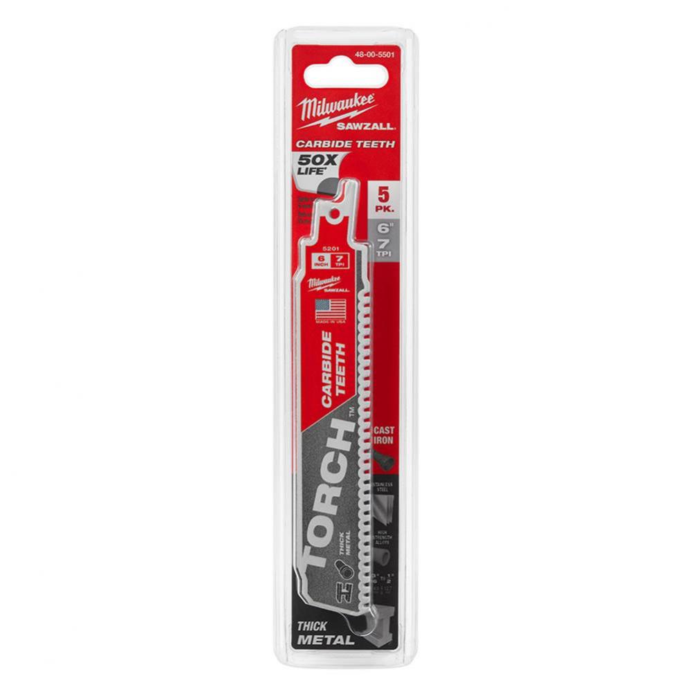 6In C-Torch 5Pk Sawzall Bl