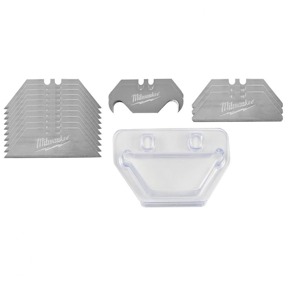 15Pc Assorted Utility Blade Set