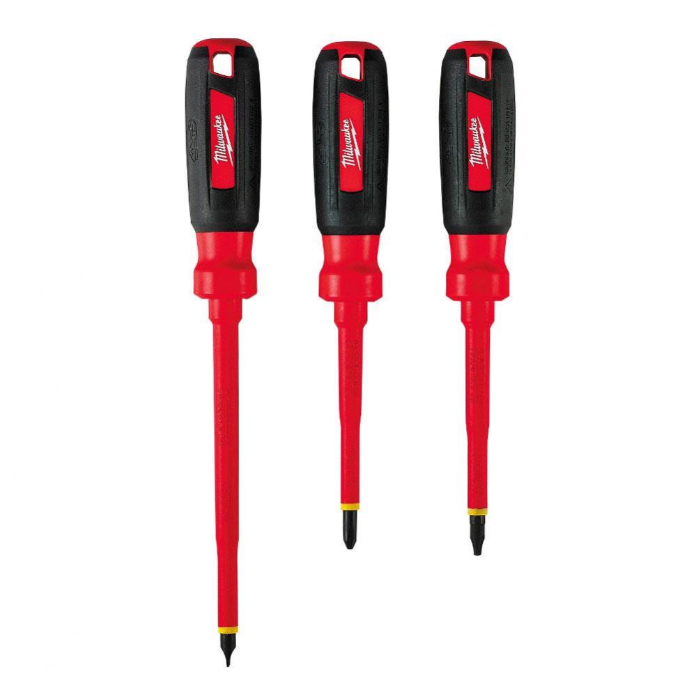 3Pc Insulated Screwdriver