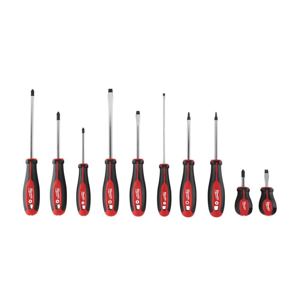 10 Pc Screwdriver Set