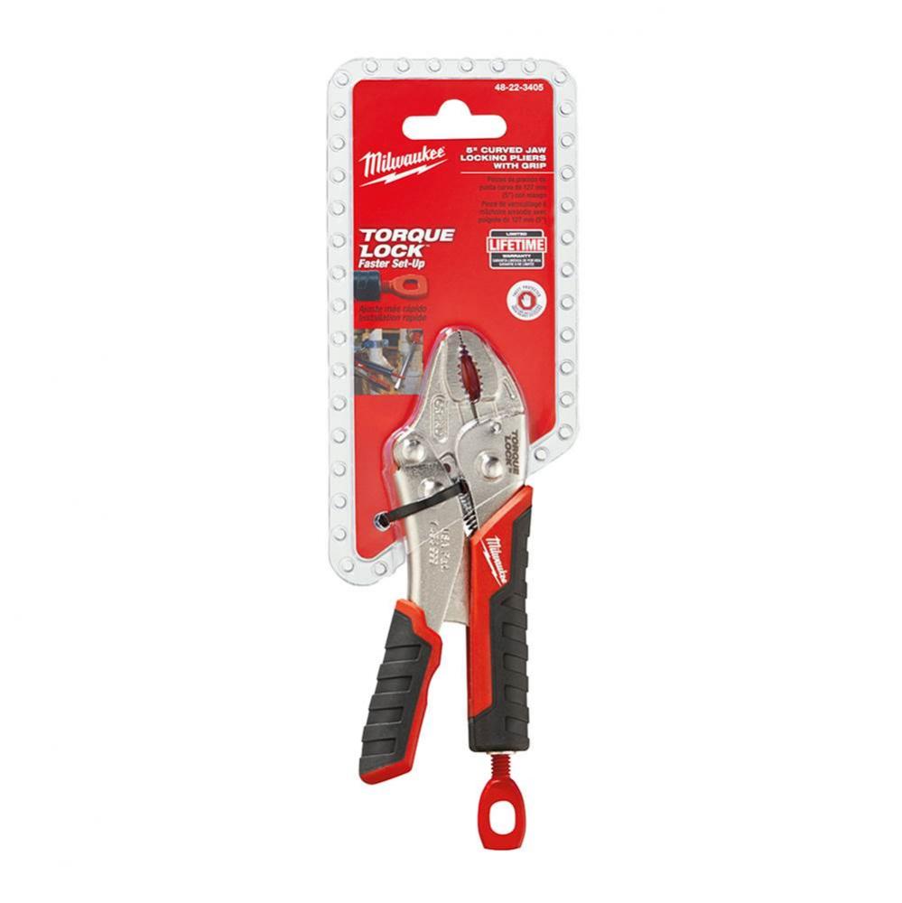 Curved Jaw Locking Pliers 5''