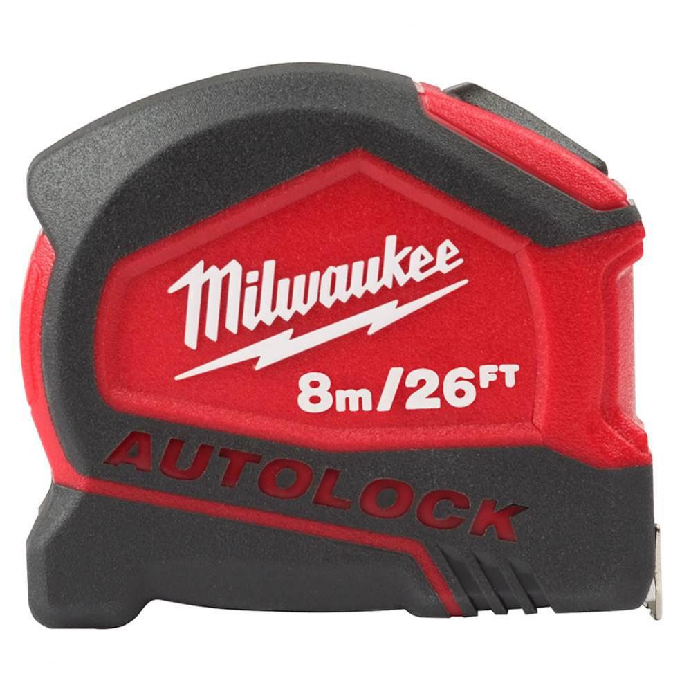 8M/26'' Compact Auto Lock Tape