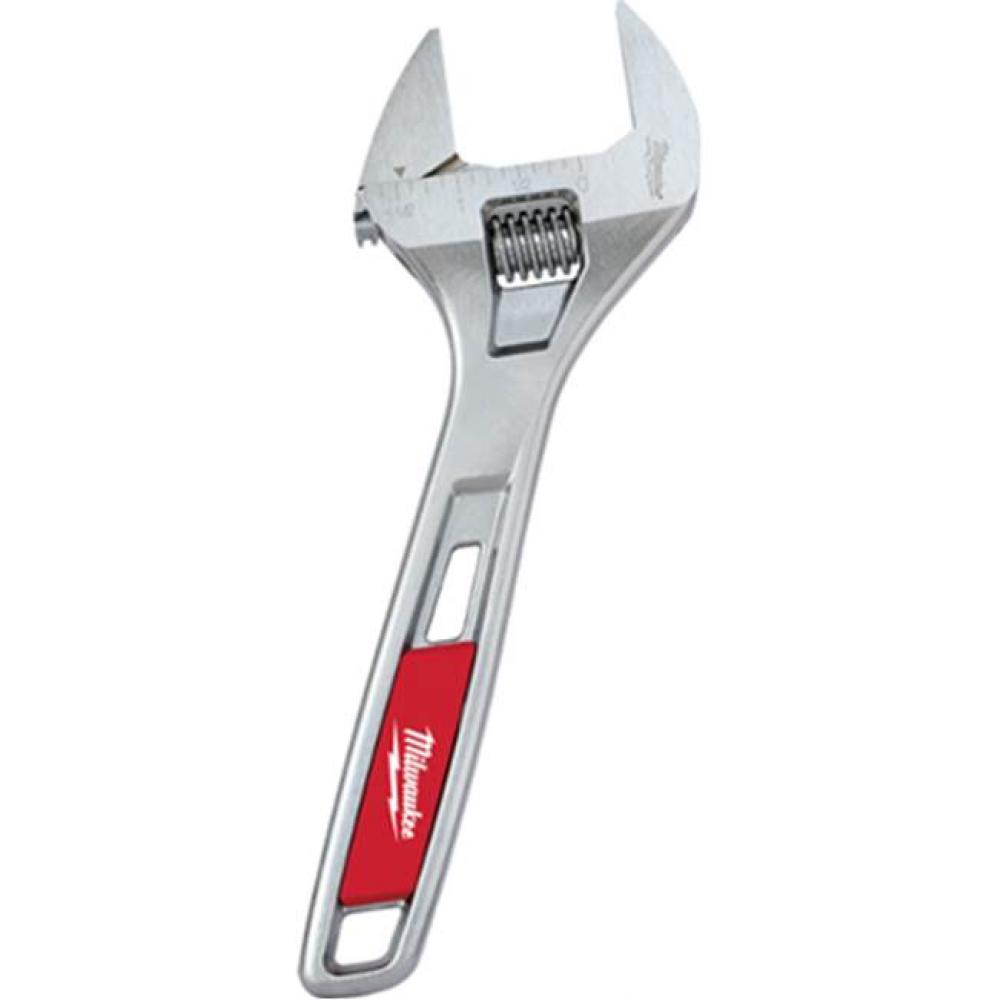 Wide Jaw Adj Wrench 8''