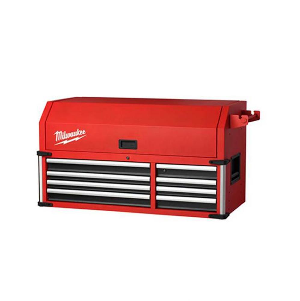 46'' High Capacity 10-Drawer Steel Storage Cabinet