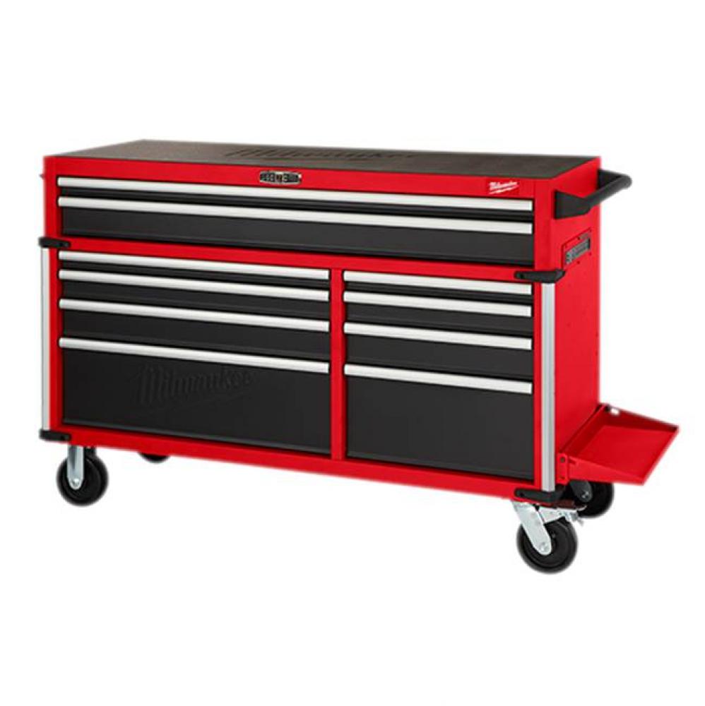 56'' High Capacity 8-Drawer Steel Storage Chest