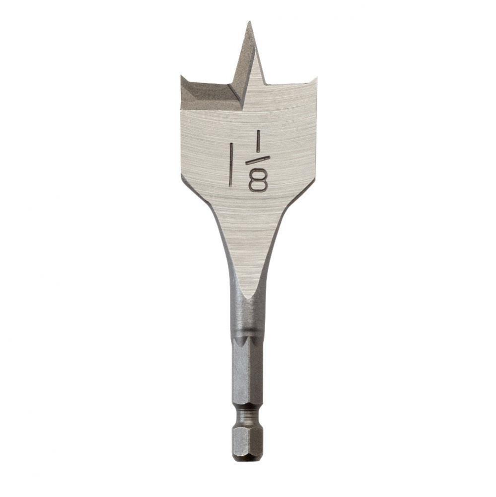 1-1/8'' X 3-1/2'' Stubby Flat Boring Bit