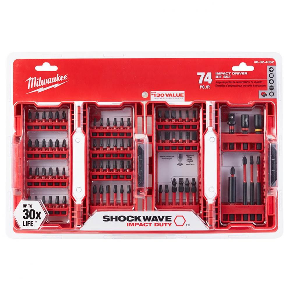 74Pc Impact Set Shockwv