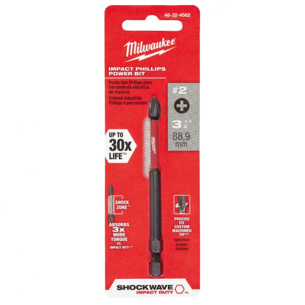 (3) 1Pk 3.5In Impct Bit Ph2