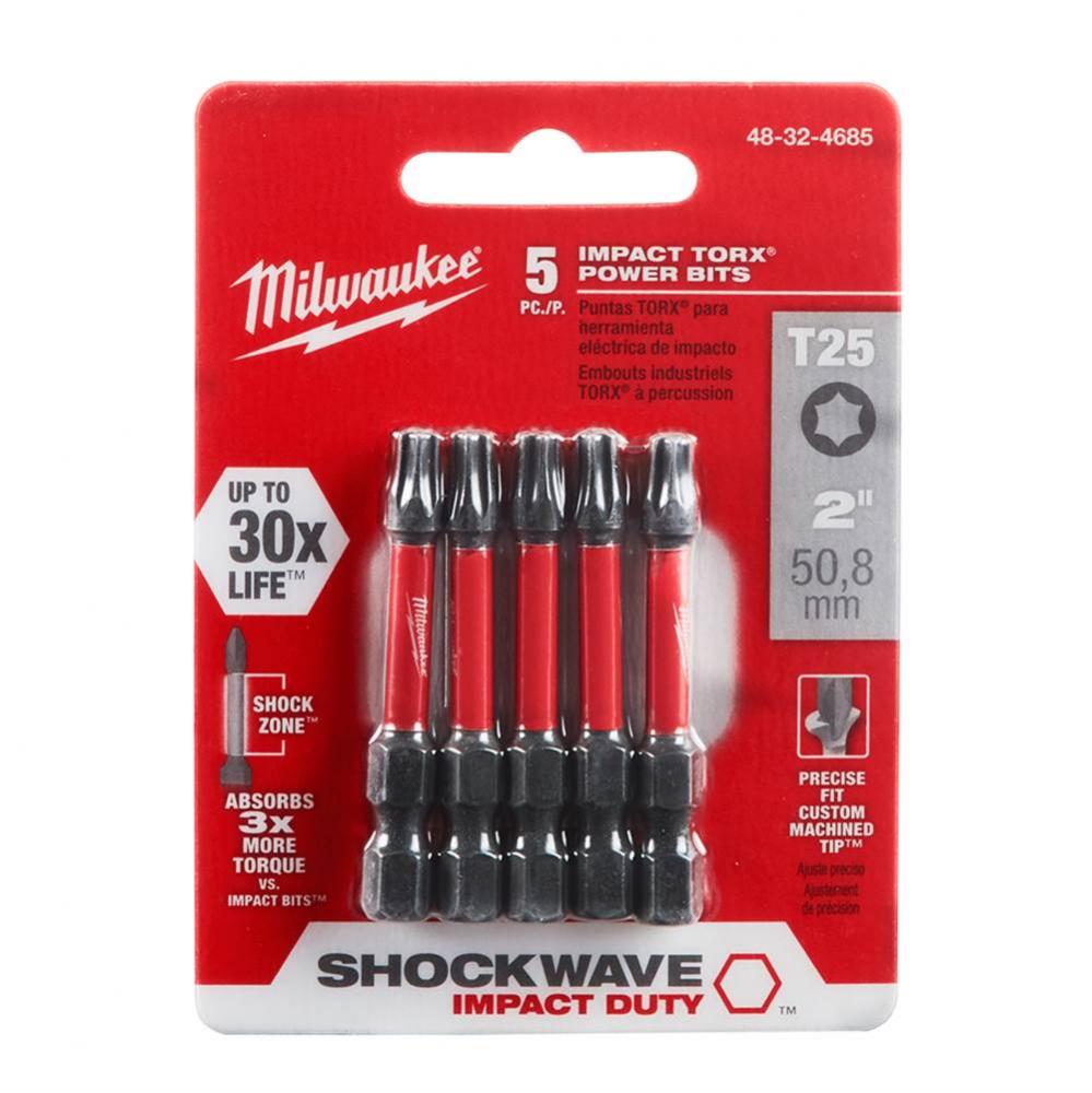 5Pk 2'' Pwr Bit T25