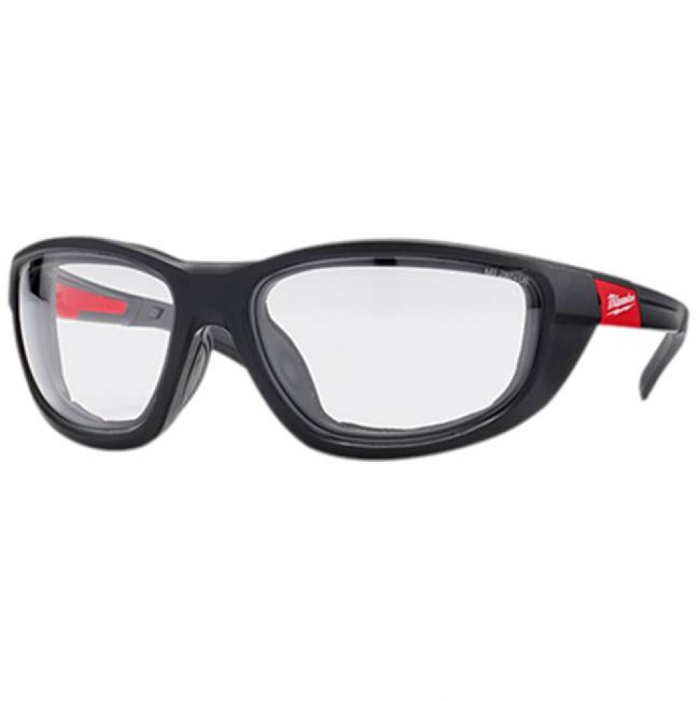 Clear High Performance Safety Glasses With Gasket