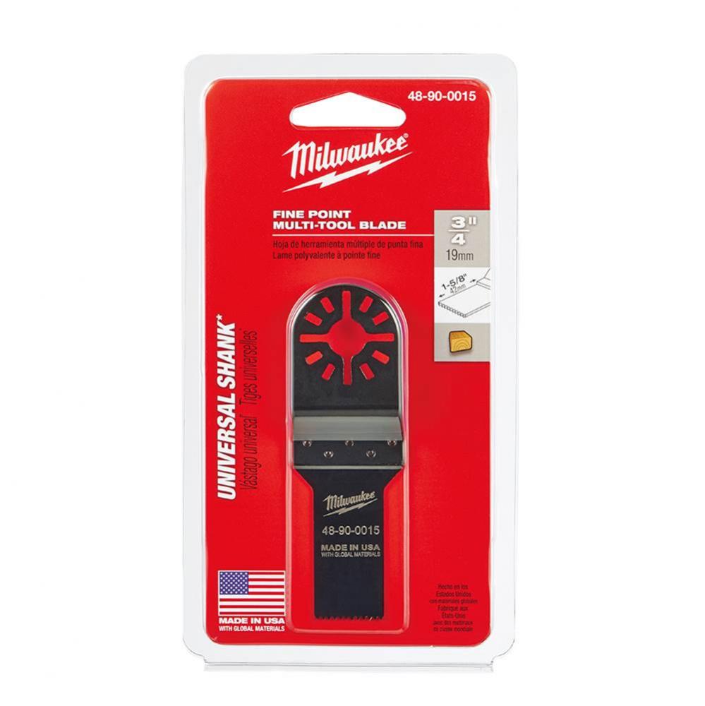 3/4'' Fine Point Multi-Tool Blade