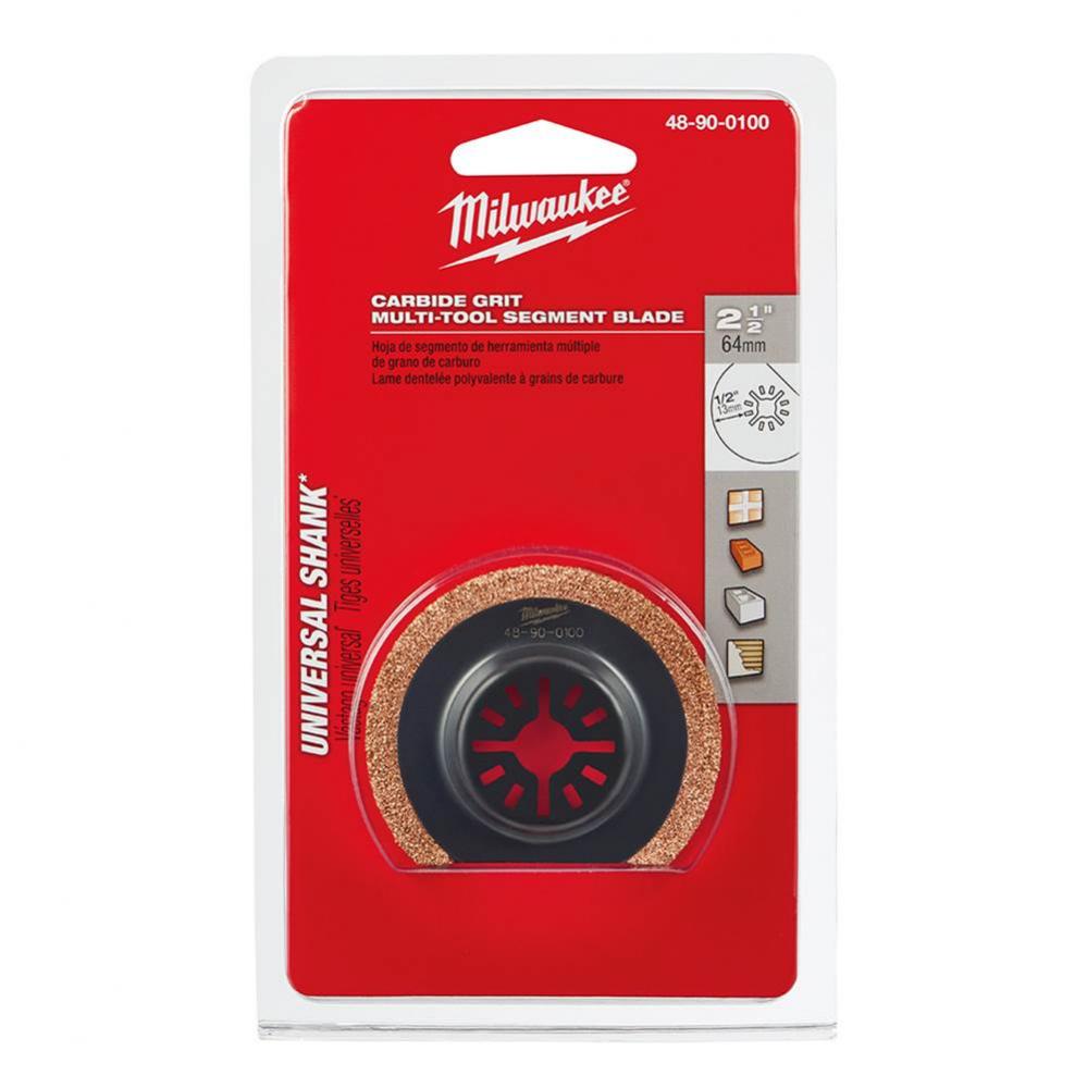 2-1/2'' Carbide Grit Multi-Tool Segment Blade