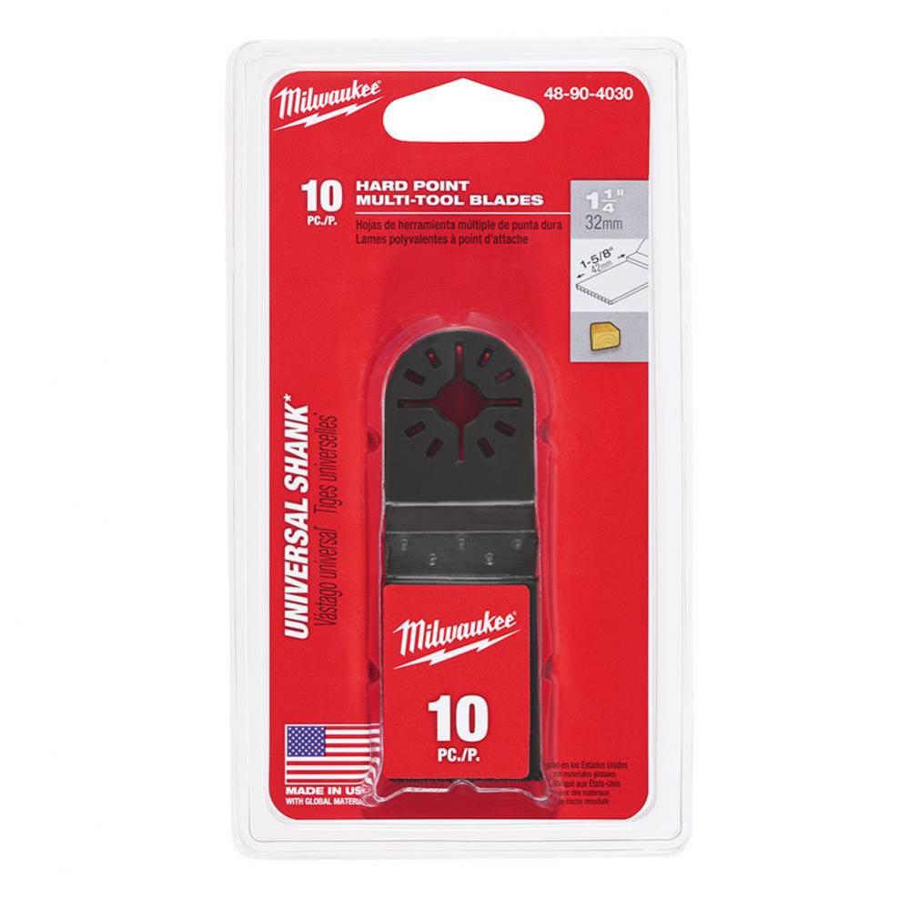 1-1/4'' Hard Point Blade 10Pk