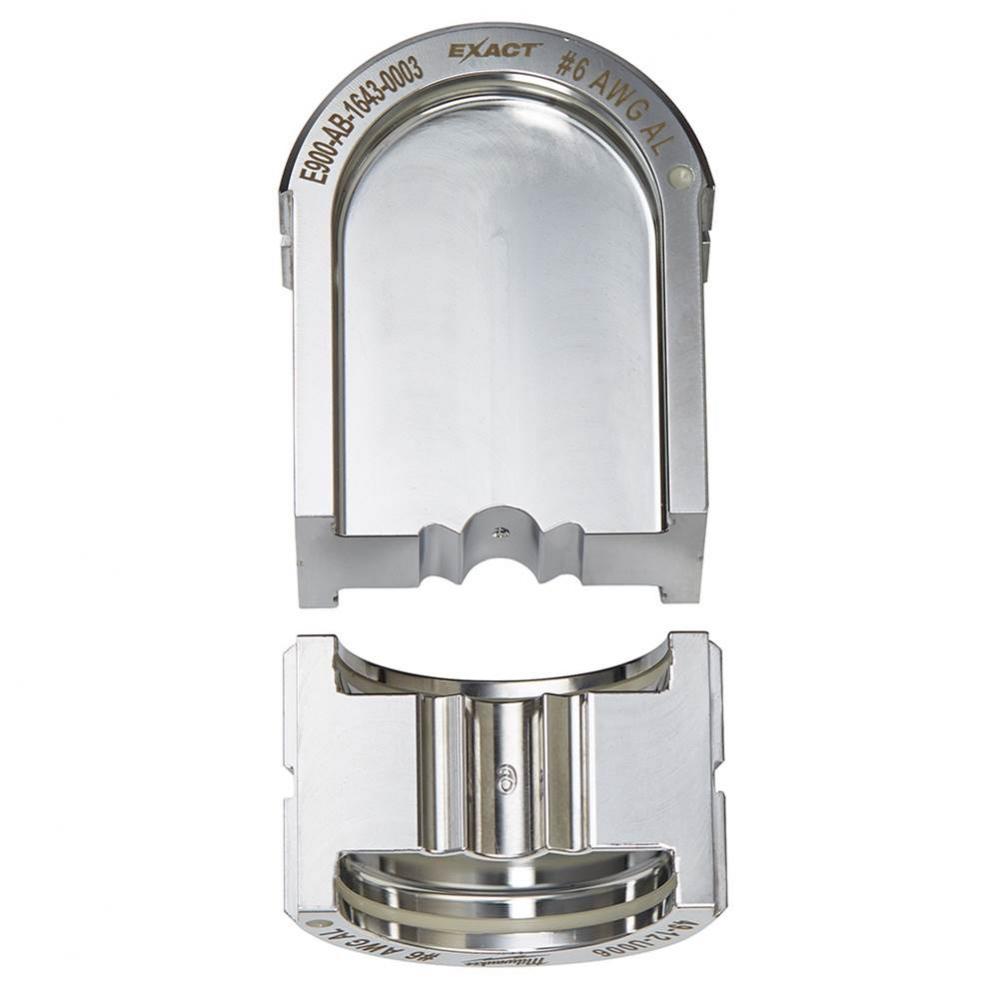 Exact No.6 Aluminum 12T U-Style Die