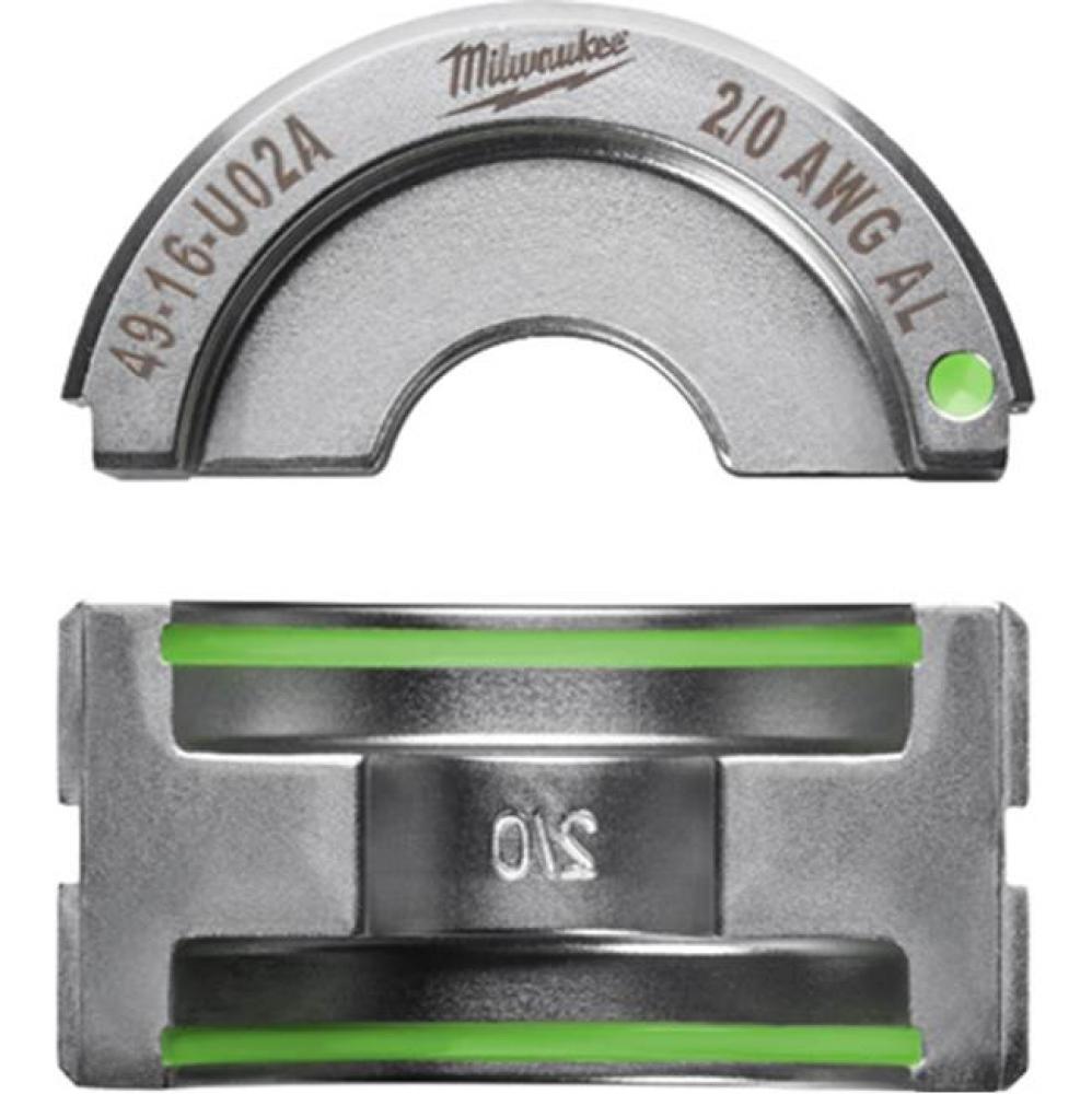 2/0 Aluminum U Style Die