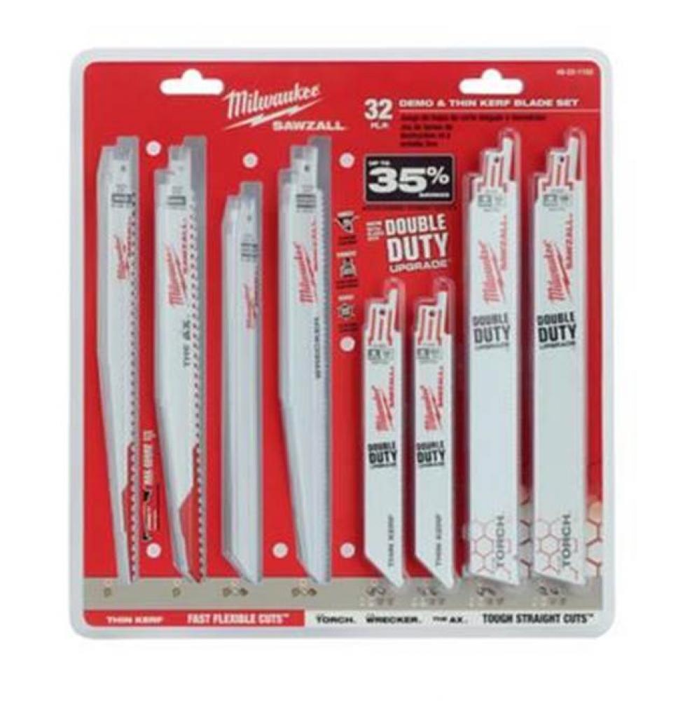 Sawzall Bl Mega Set - Thin Kerf And Demo 32Pc