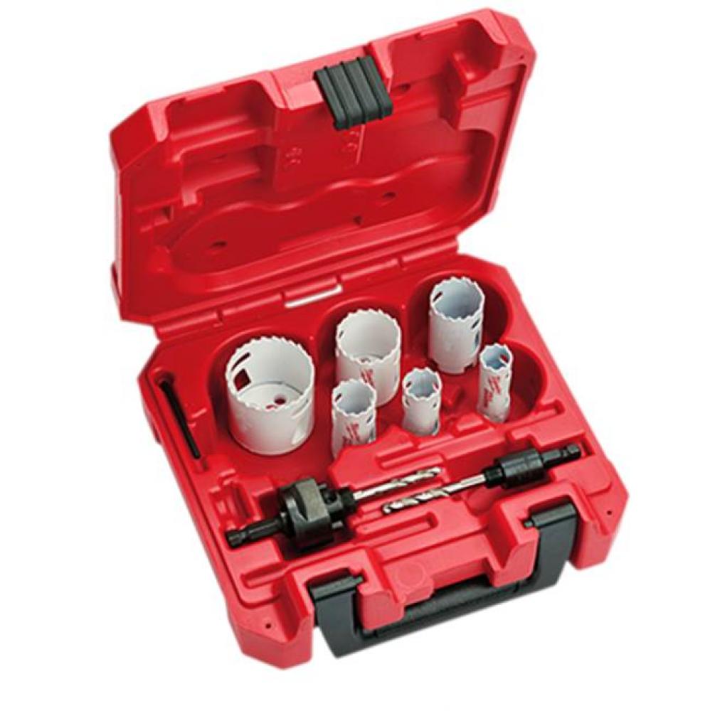 8-Pc Welder''S Hole Dozer Hole Saw Kit
