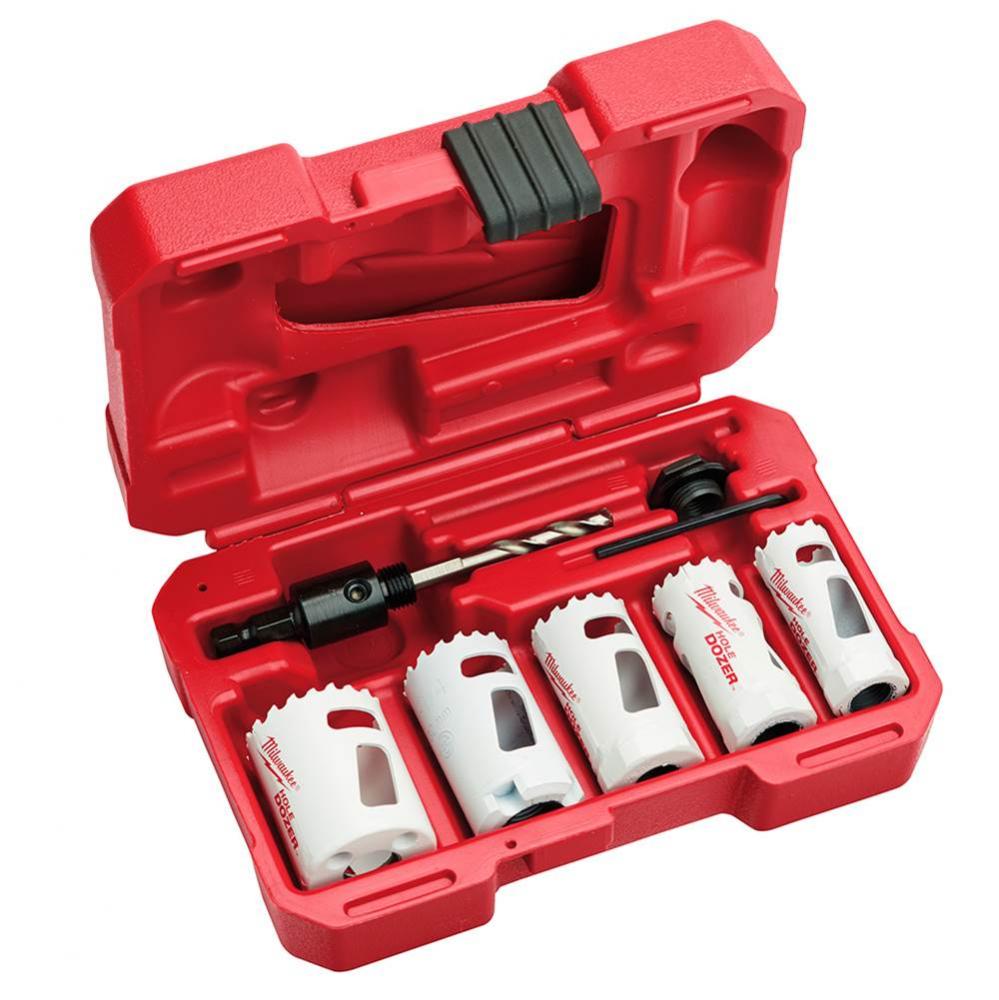 7Pc Mechanics Hole Dozer Kit