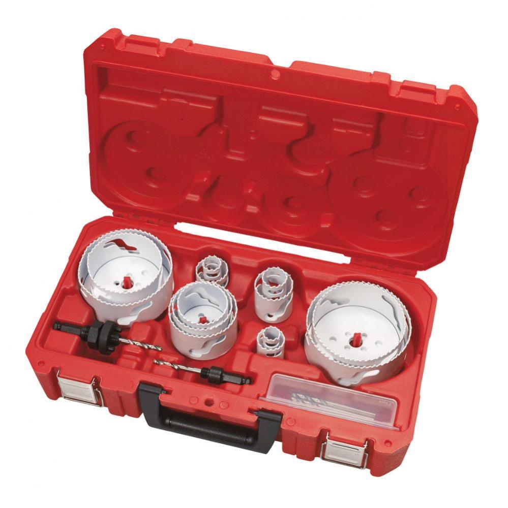 18-Pc Plumbers Hole Dozer Hole Saw Kit