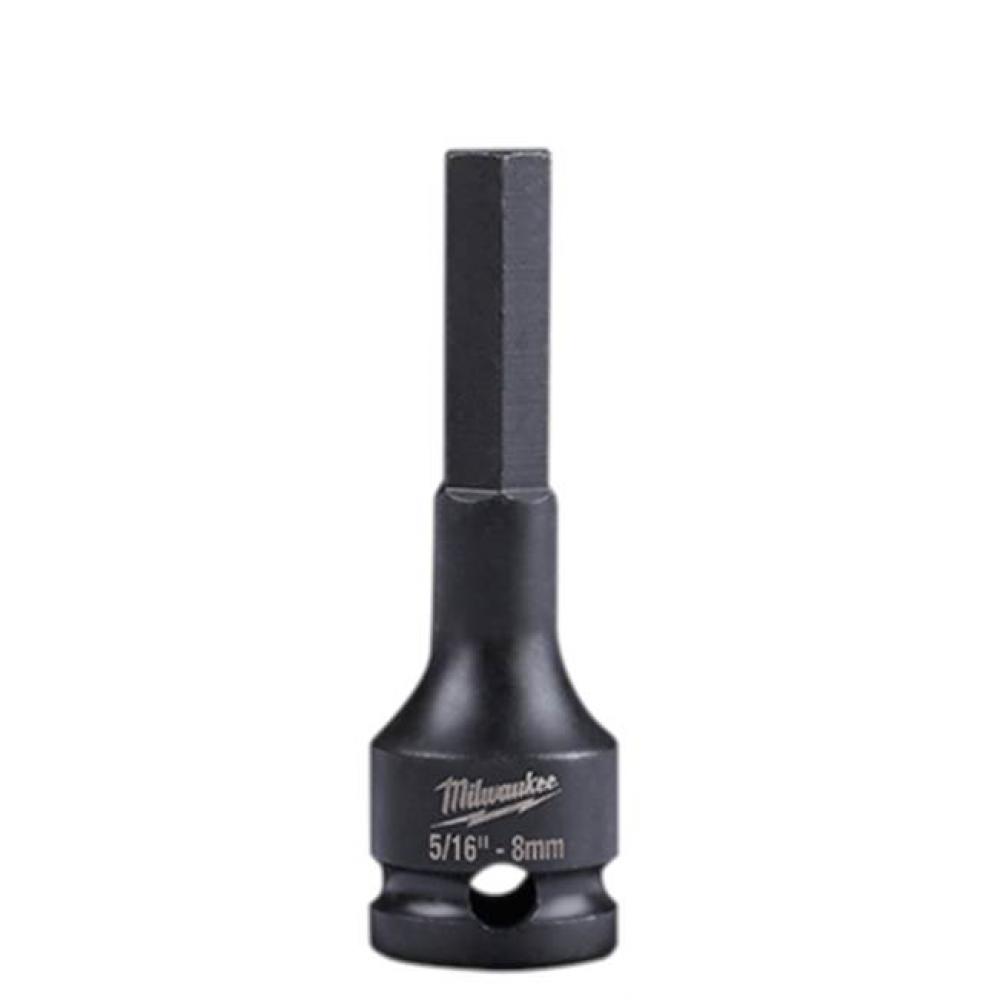 3/8'' Drive 5/16'' Hex Bit Socket
