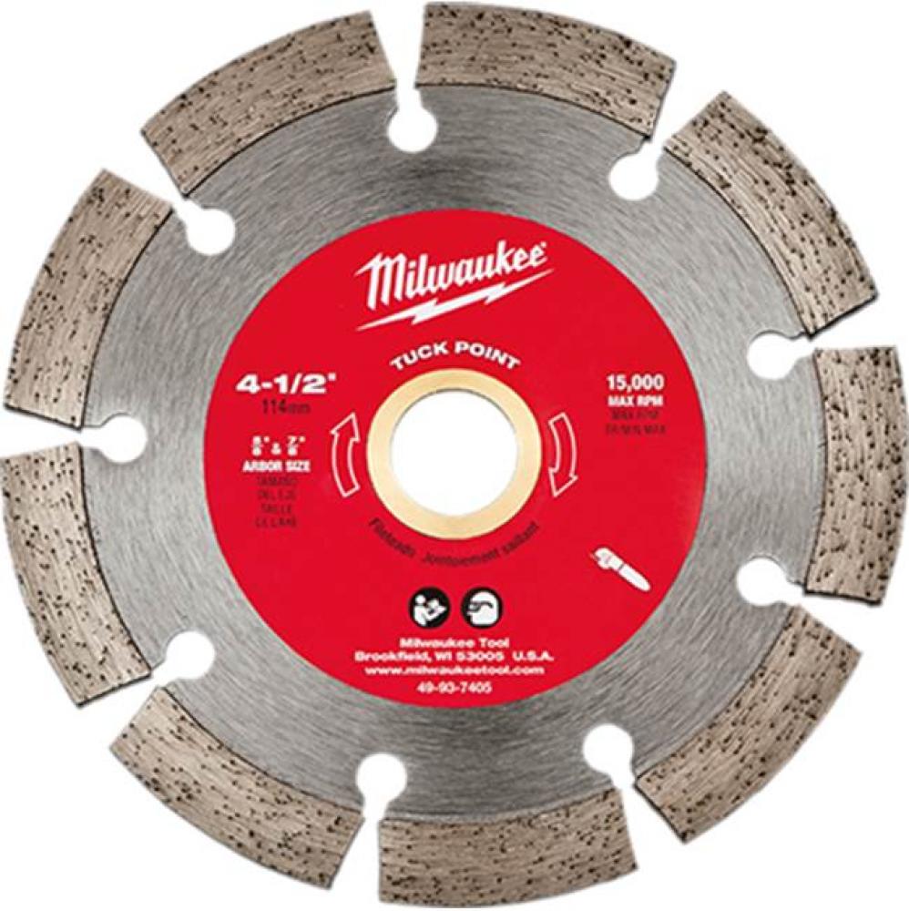 4-1/2'' Diamond Max Tuck Point Diamond Blade