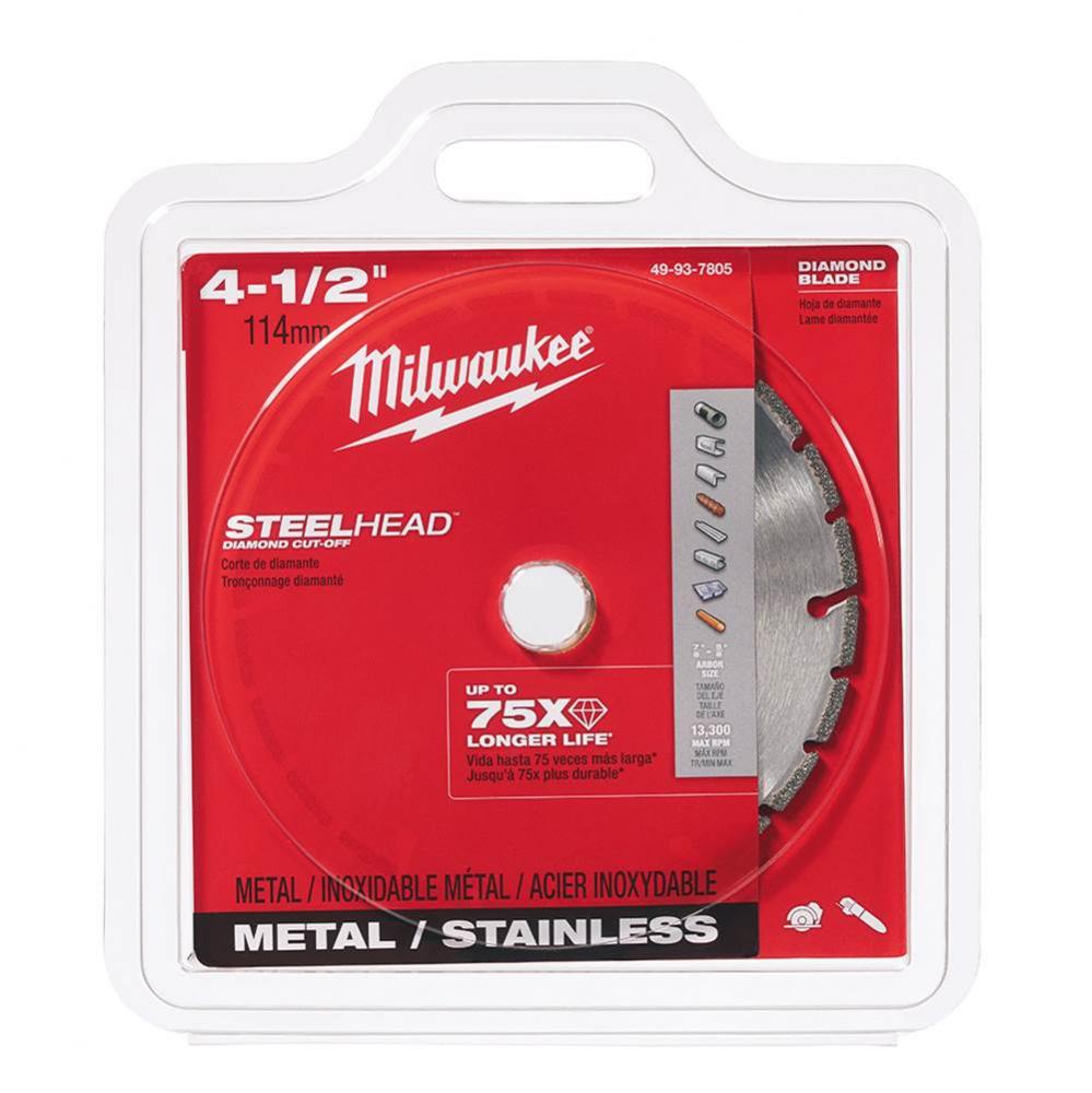 4-1/2'' Steelhead Metal Cutting Diamond Blade