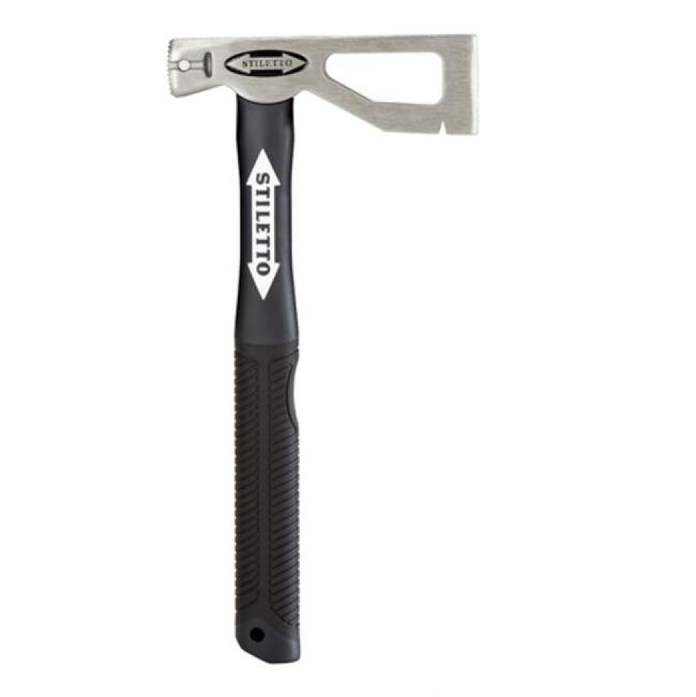 10 Oz. Titanium Lather''S Axe 14.5'' Straight Poly-Fiberglass Handle
