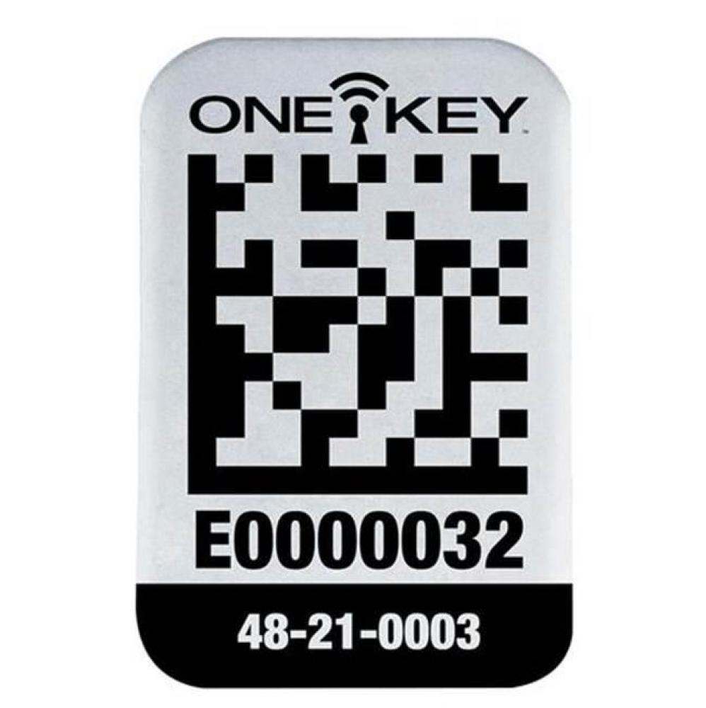 One-Key Asset Id Tag -Sm Metal100Ct