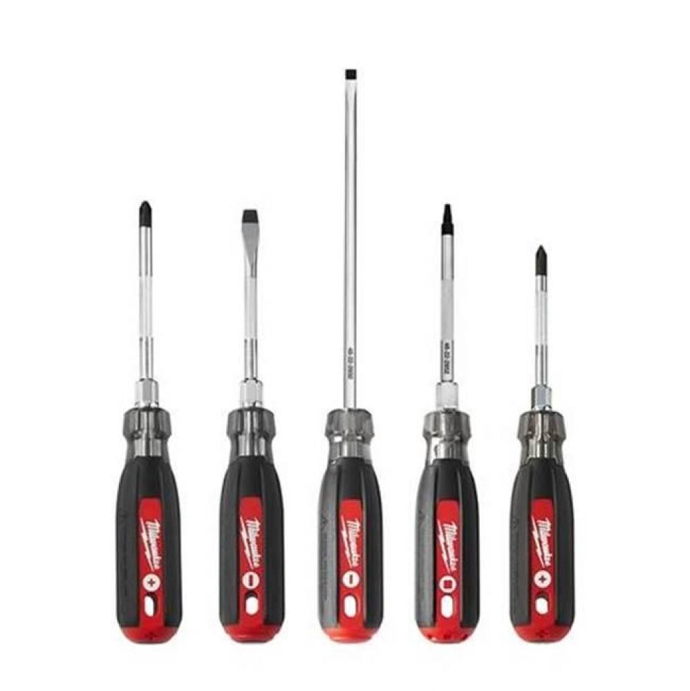 Cushion Grip Screwdriver Set (5-Piece)