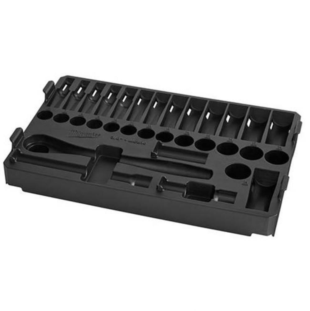 3/8'' 32Pc Met Rtcht/Sckt In Po-Tray