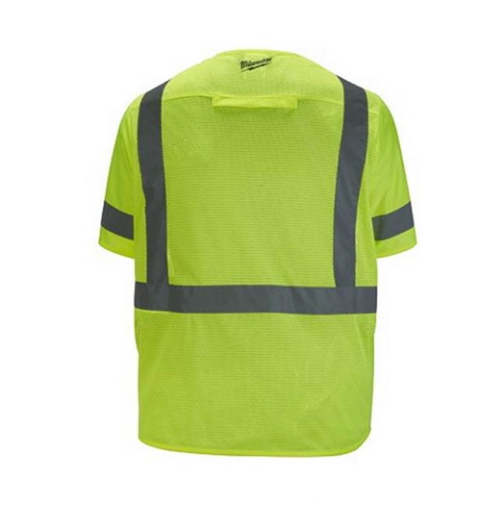 (12) Yellow Class 3 Vest - 2Xl/3Xl