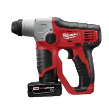 Milwaukee Tool 2412-22XC - M12 1/2'' Sds Rotary Hammer Kit