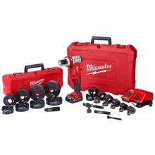 Milwaukee Tool 2677-23 - M18 Force Logic 6T Knockout Tool 1/2'' - 4'' Kit